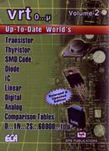Up to Date Worlds Transistor Thyristor SMD Code Diode IC Linear Digital Analog Comparison Tables Vol 2