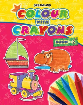 Colour with Crayons Book - 2