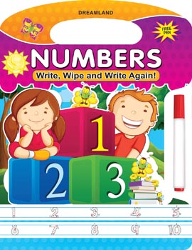 Write, Wipe and Write Again - Numbers