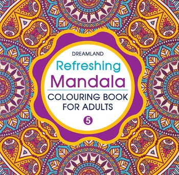 Refreshing Mandala - Colouring Book for Adults Book 5