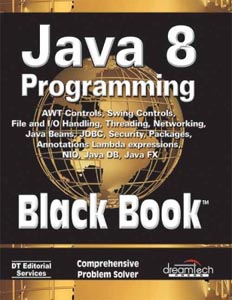 Java 8 Programming Black Book