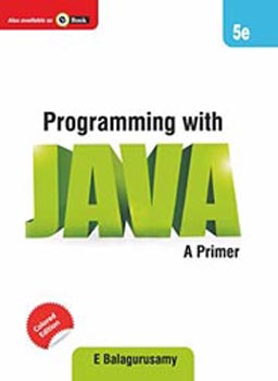 Programming With Java A Primer