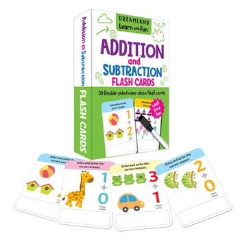 Flash Cards Addition and Subtraction - 30