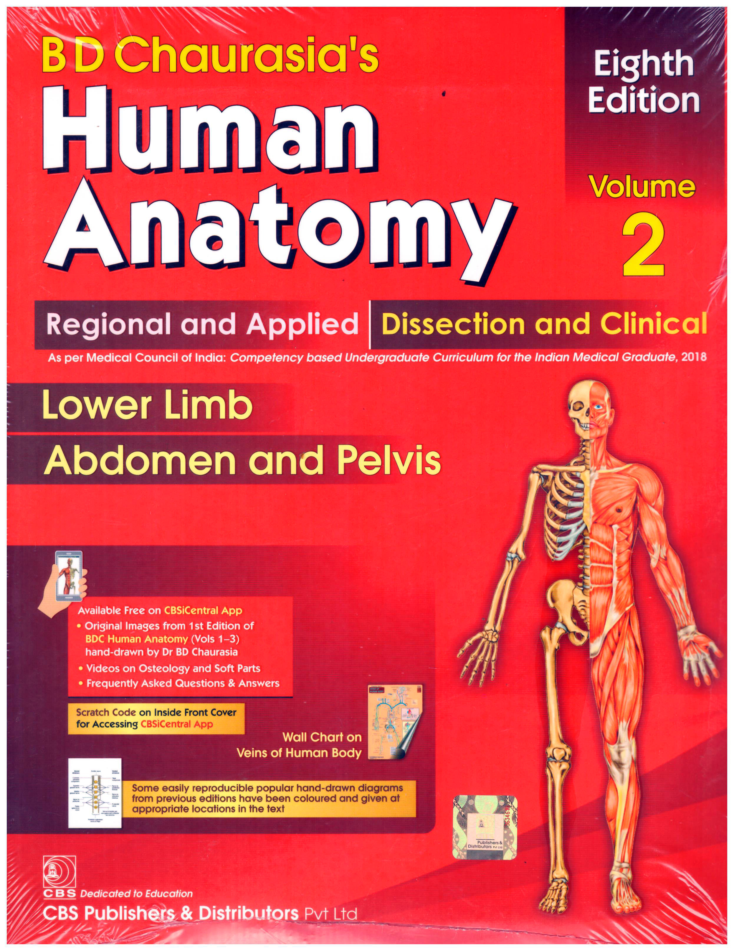 Human Anatomy Regional and Applied Dissection and clinical Lower Limb Abdomen and Pelvis Volume 2