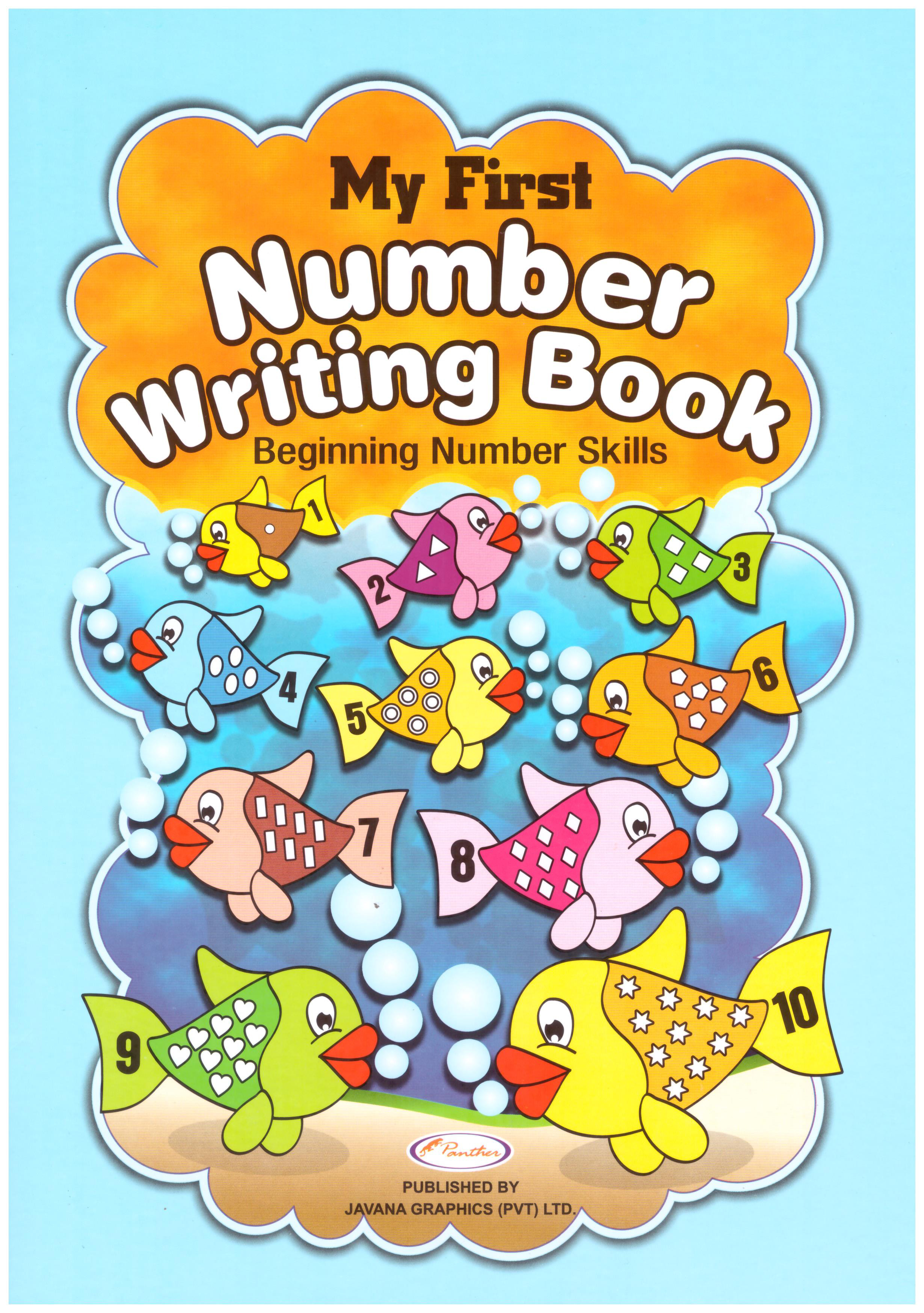 My First Number Writing Book Beginning Number Skills