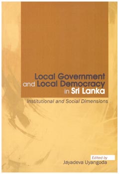 Local Government and Local Democracy in Sri Lanka
