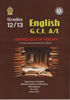 English GCE A/L Anthology of Poetry