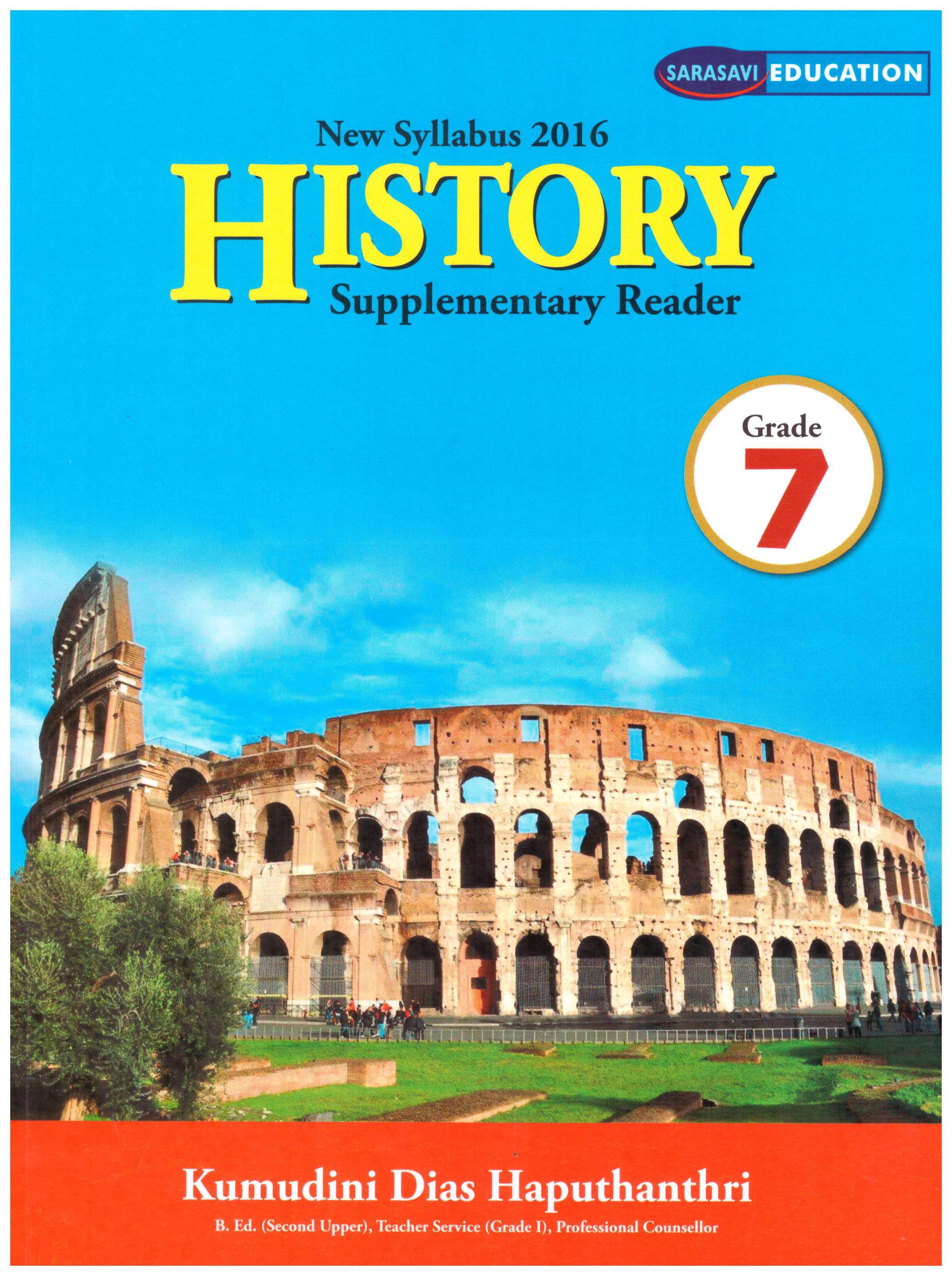History Grade 7 - Supplementary Reader  ( New Syllabus 2016 ) 