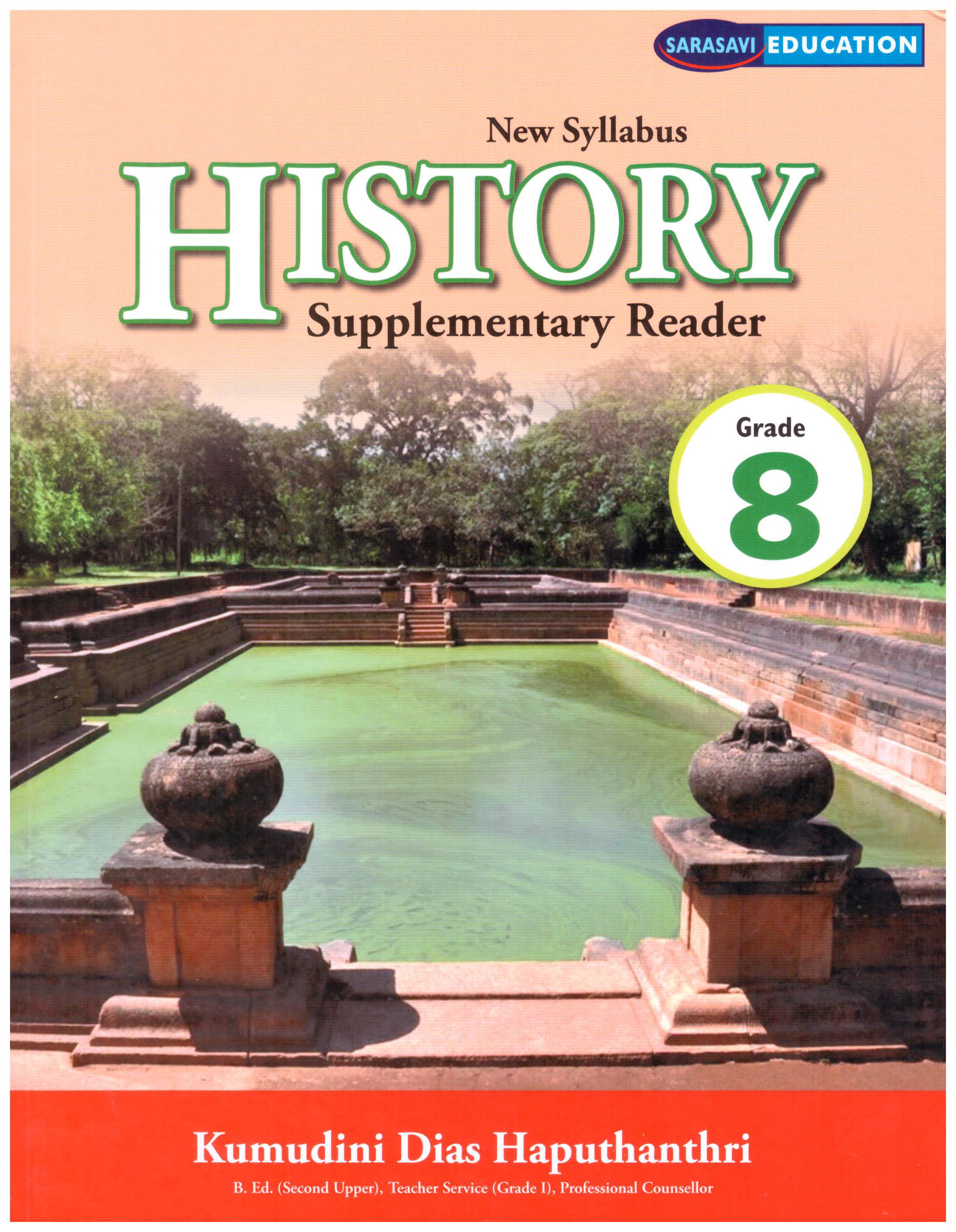 History Supplementary Reader Grade 8 - New Syllabus