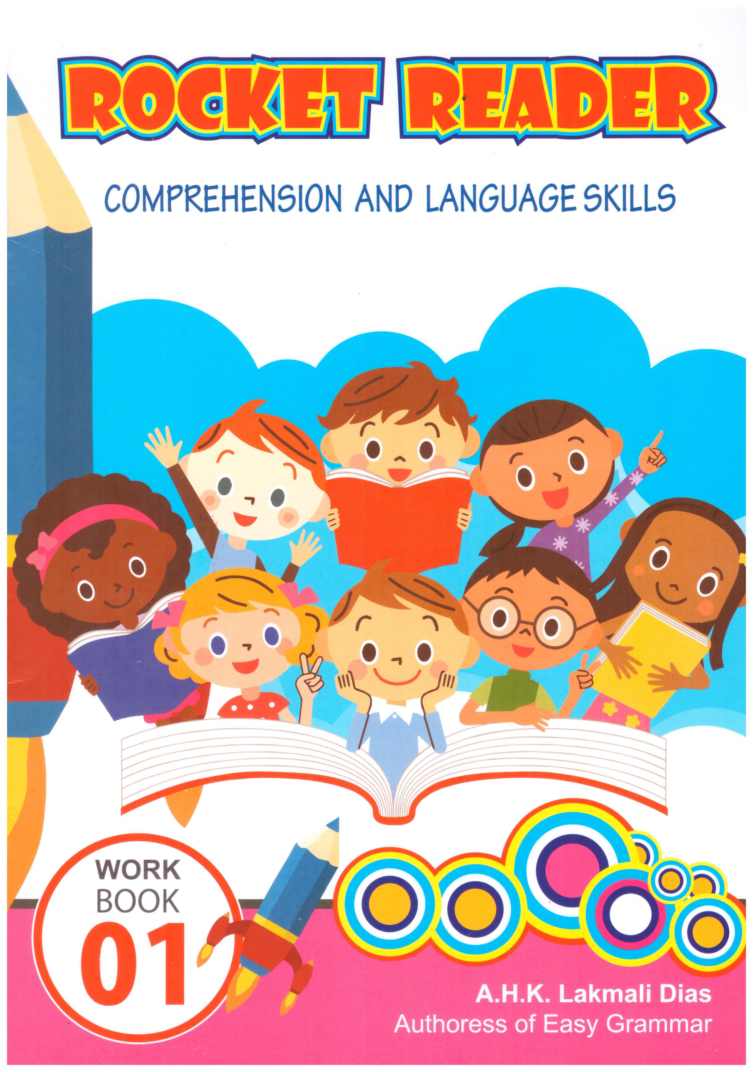 Rocket Reader : Comprehension And Language Skills Workbook 01
