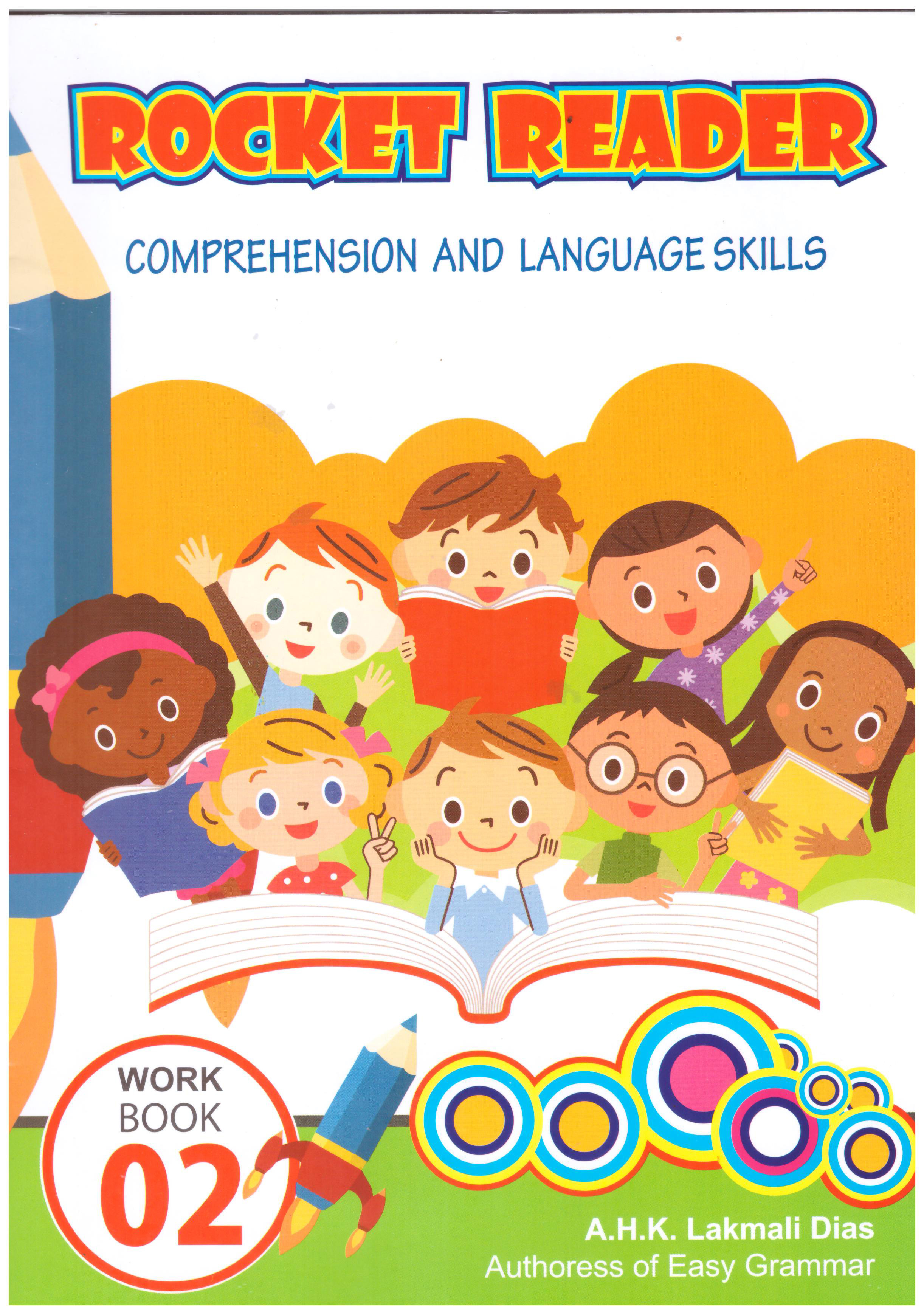 Rocket Reader : Comprehension And Language Skills Workbook 02