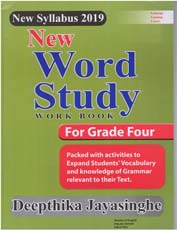 New Word Study Work Book For Grade Four