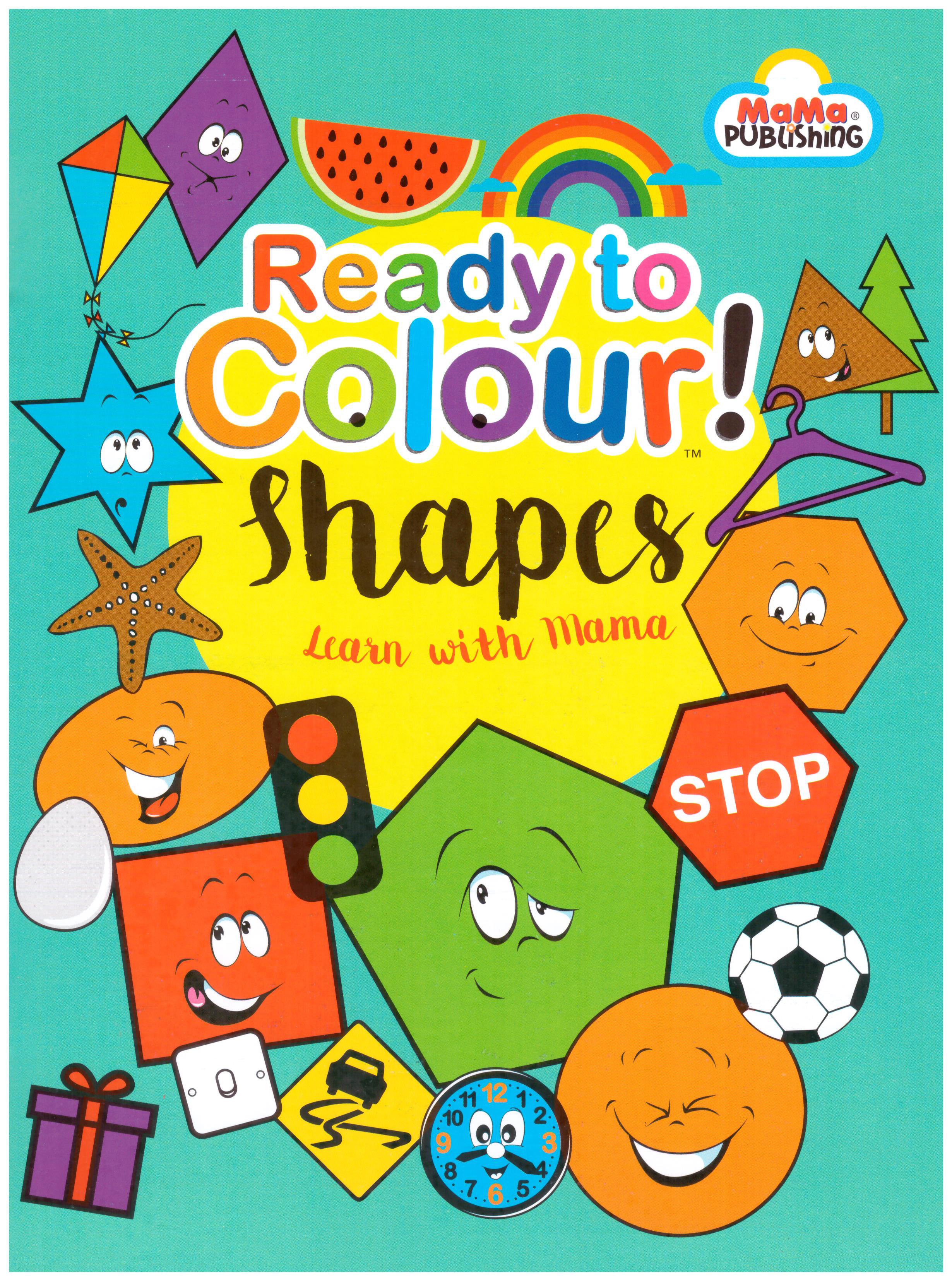 Ready to Colour Shapes 
