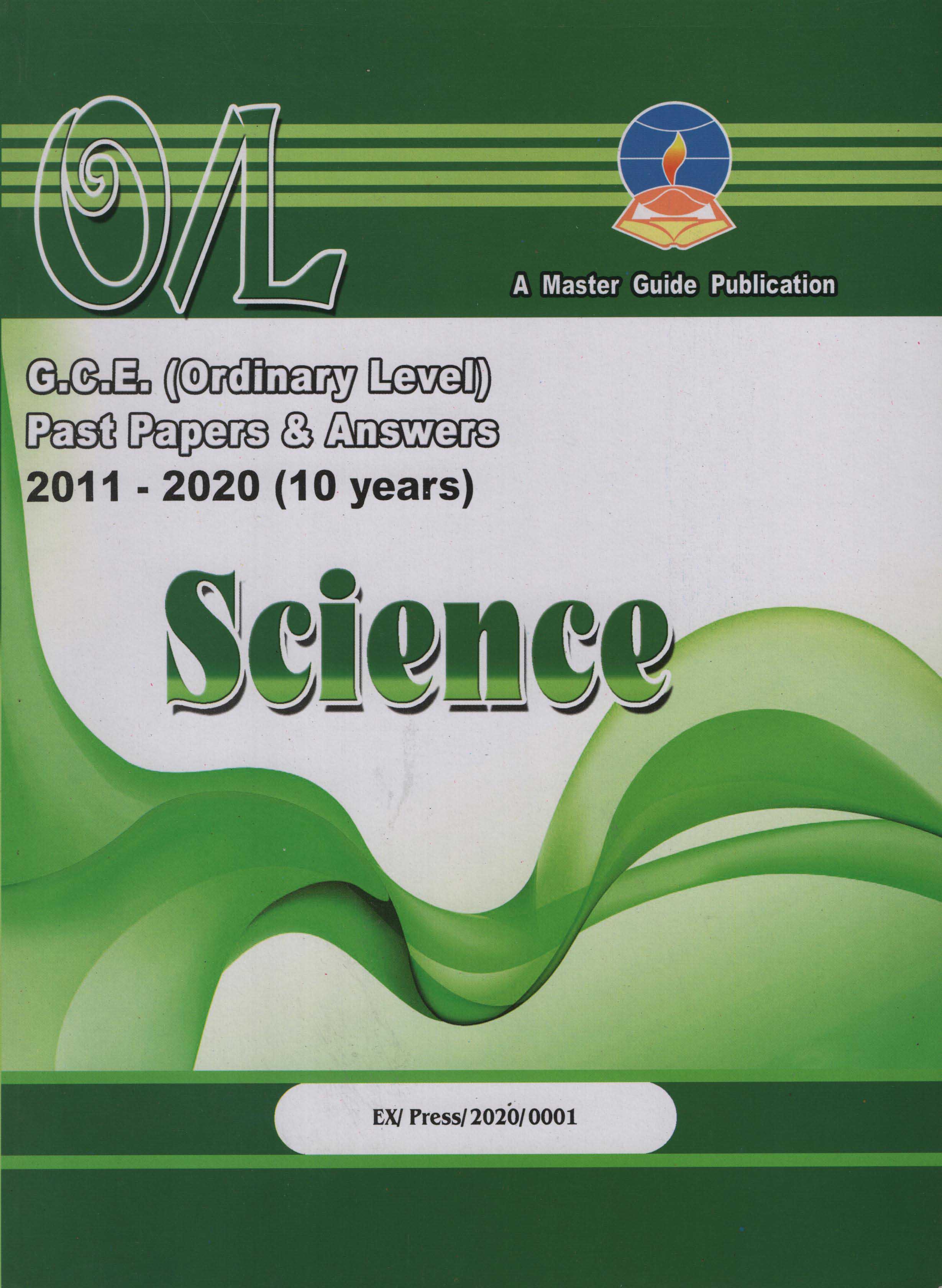 Master Guide O/L Science Past Papers and Answers 2013 - 2022