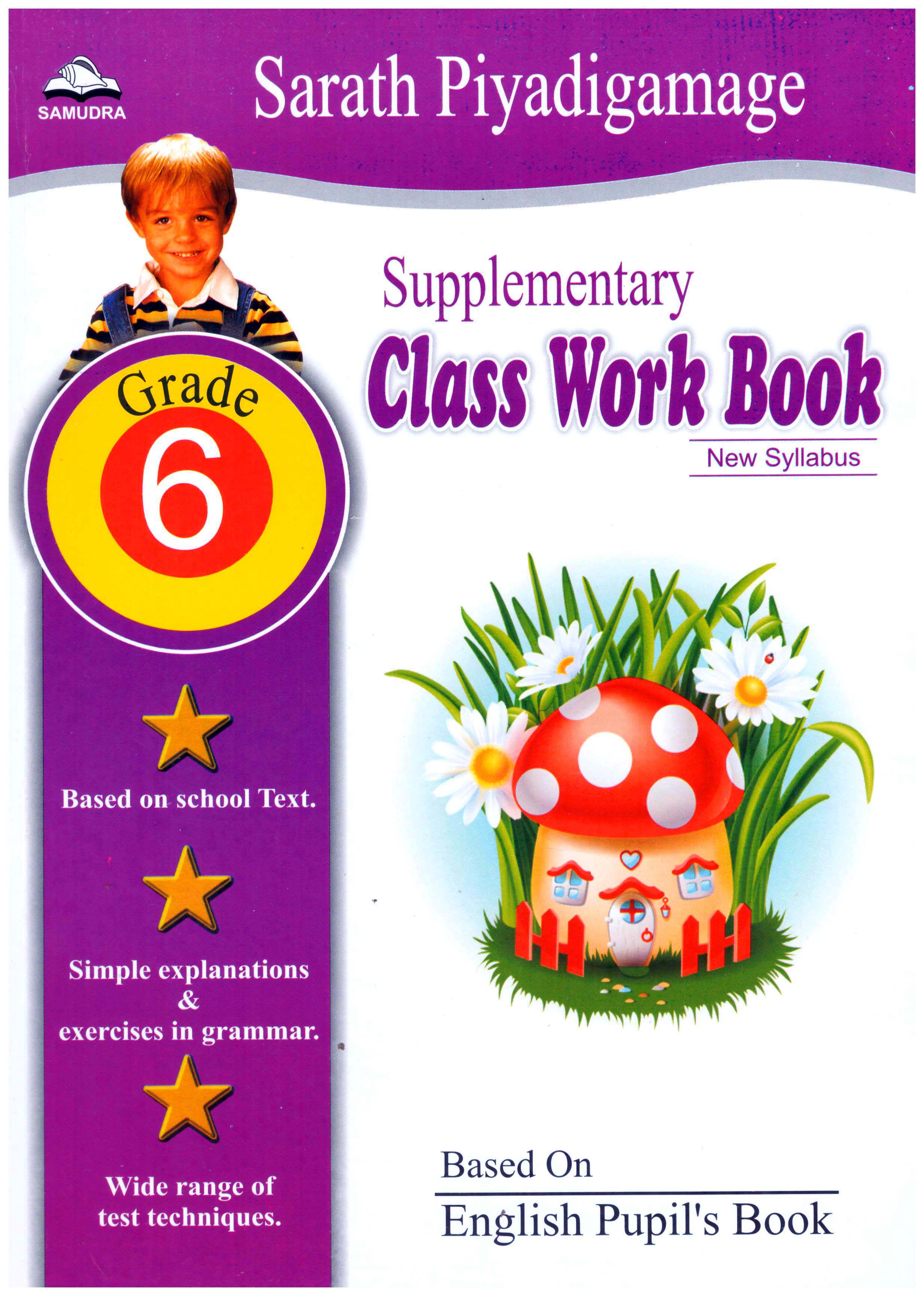 Supplementary Class Work Book Grade 6  (New Syllabus 2015)