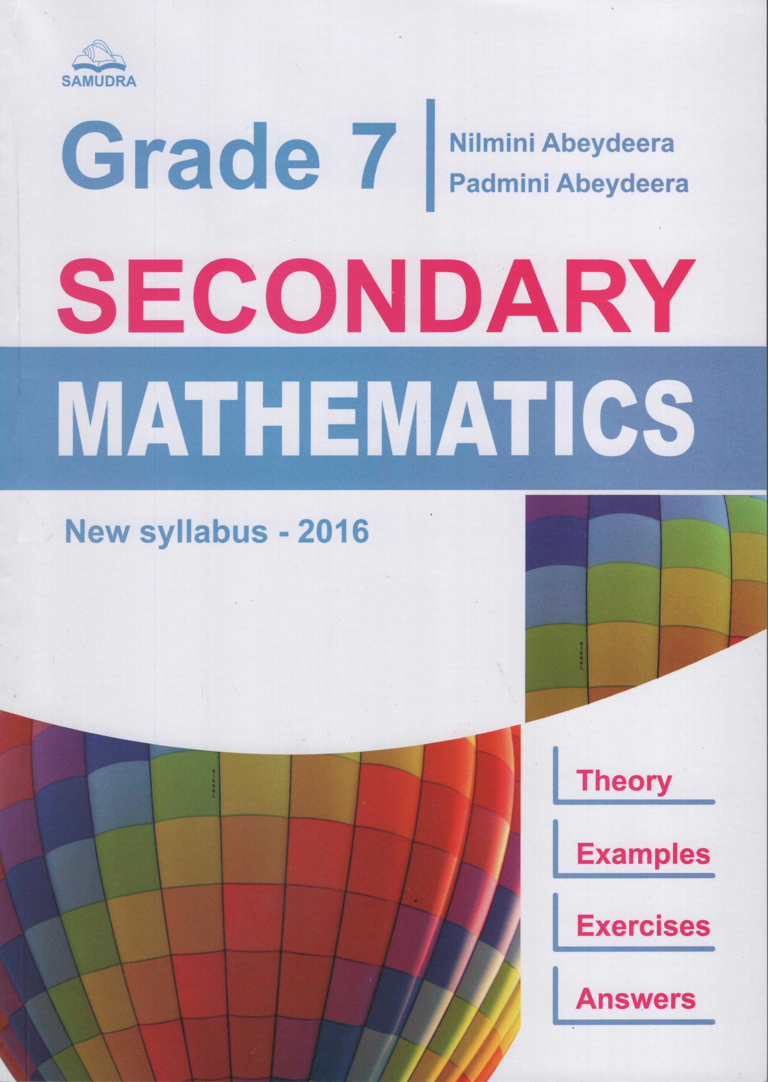 Secondary Mathematics Grade 7 ( New Syllabus 2016 )