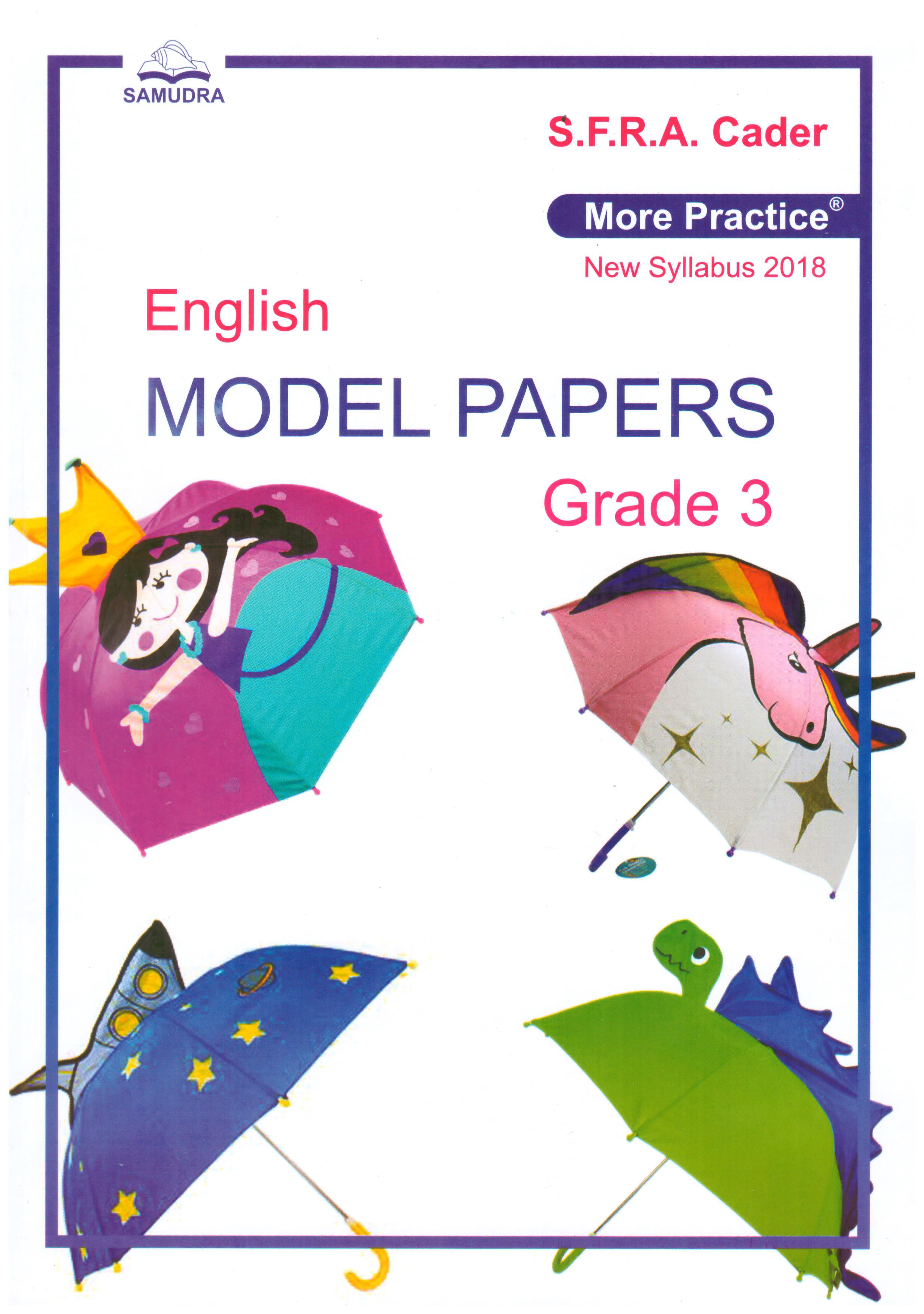 More Practice English Model Papers Grade 3 (New Syllabus 2018)