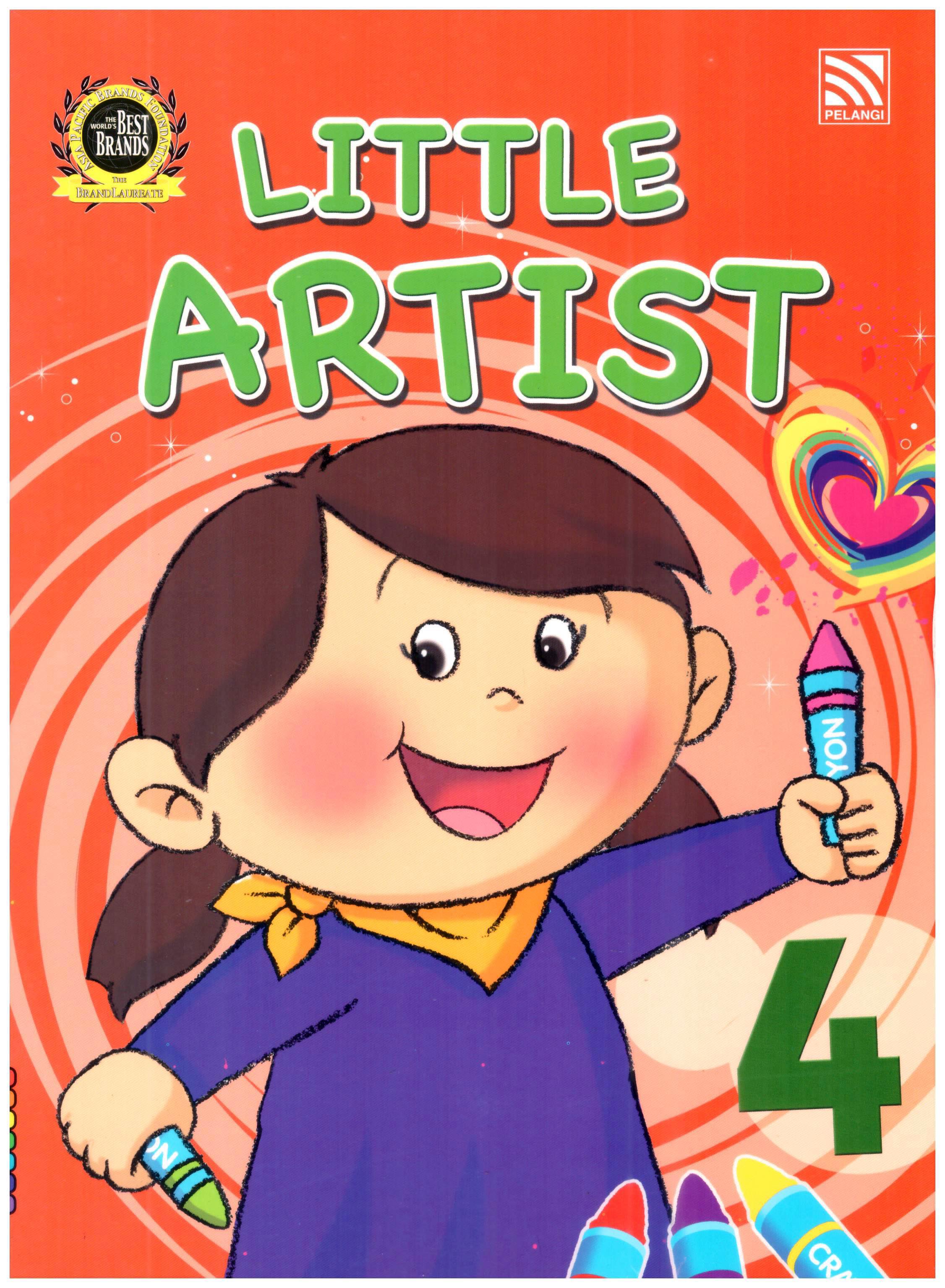 Pelangi Little Artist Book 4