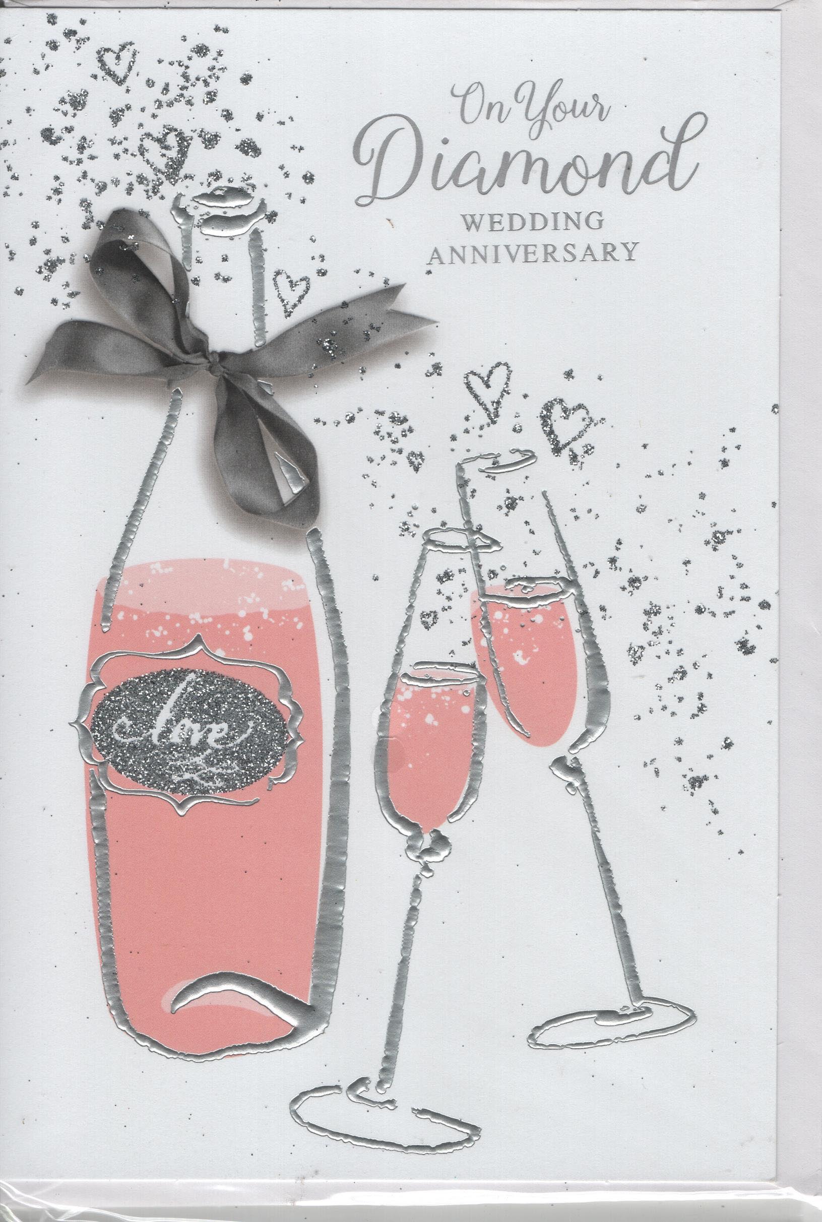 Simon Elvin Greeting Card : On Your Diamond Wedding Anniversary