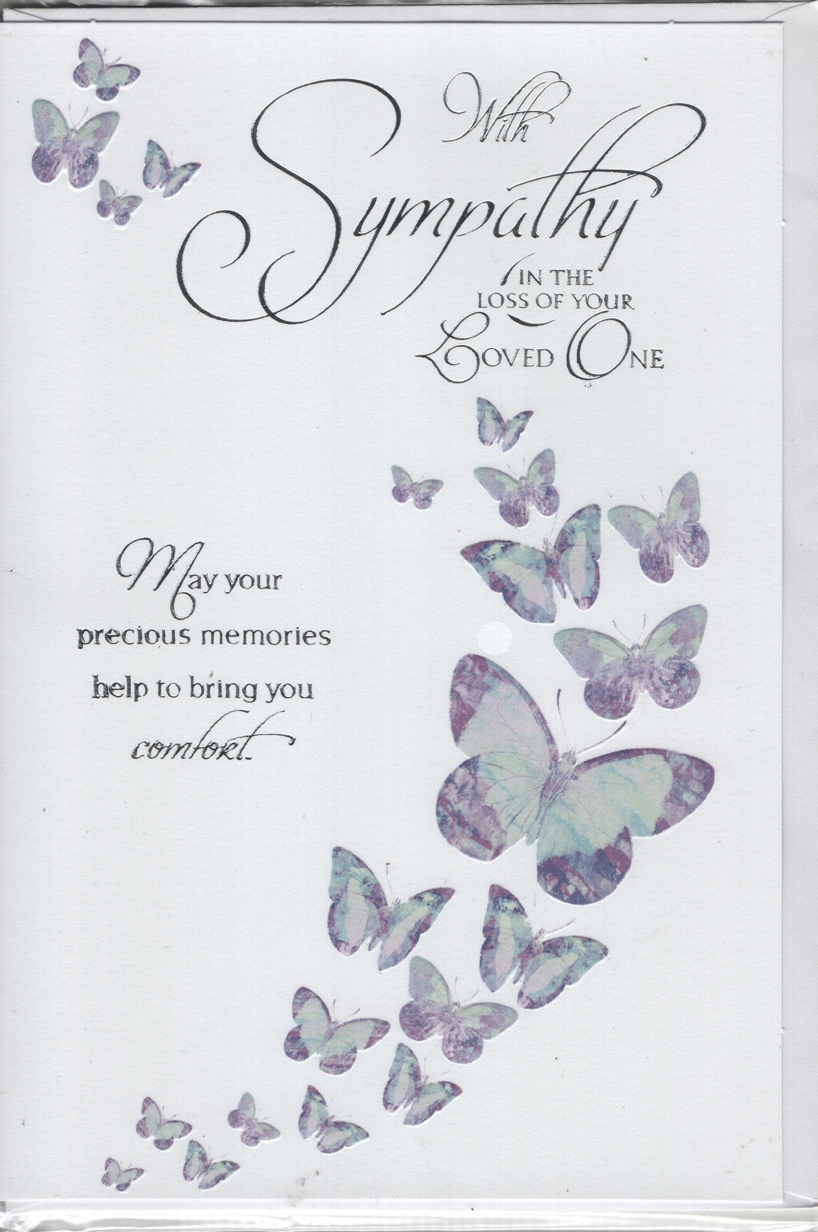 With Sympathy in The Loss of Your Loved One Greeting Card