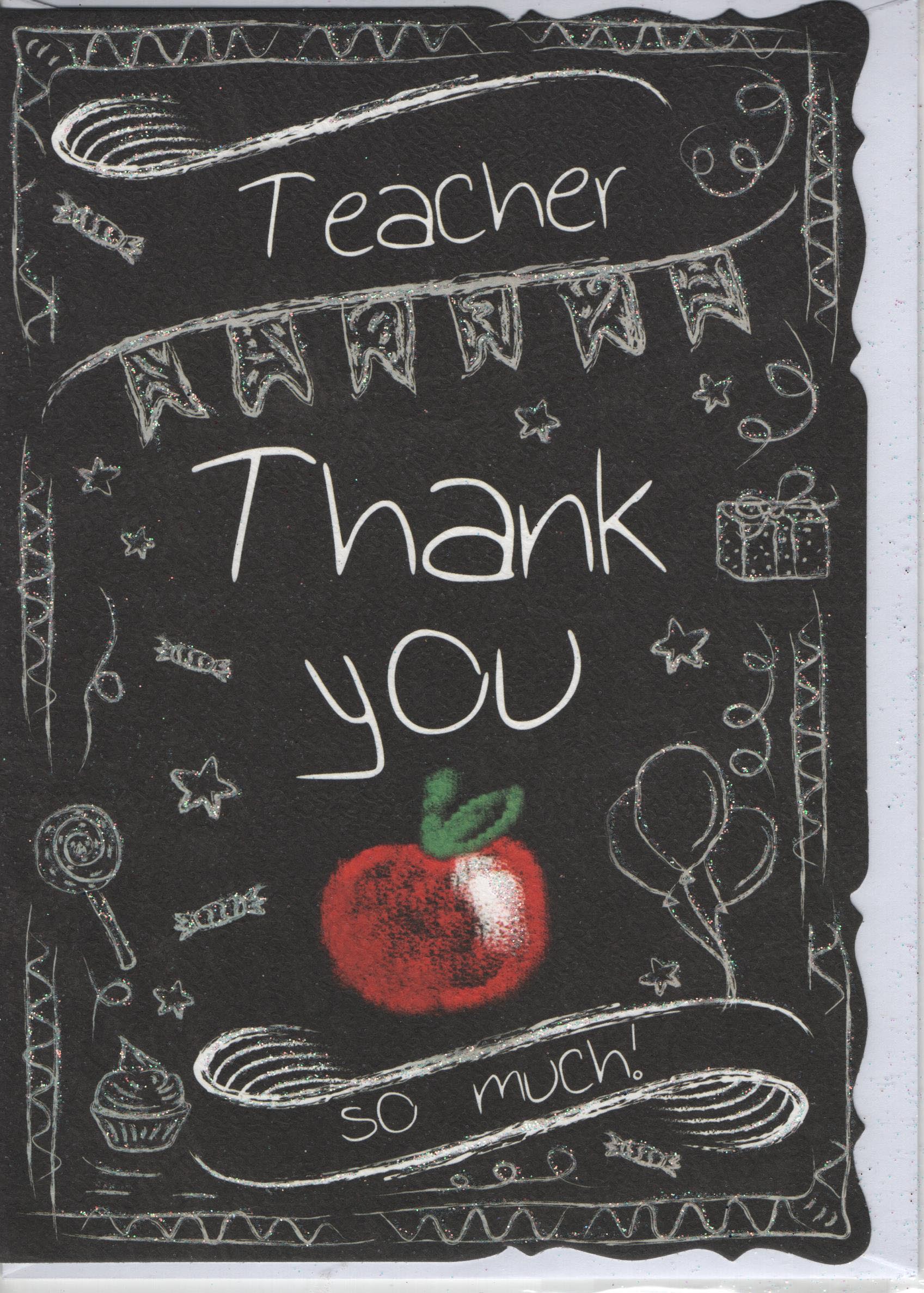 Teacher Thank You Greeting Card