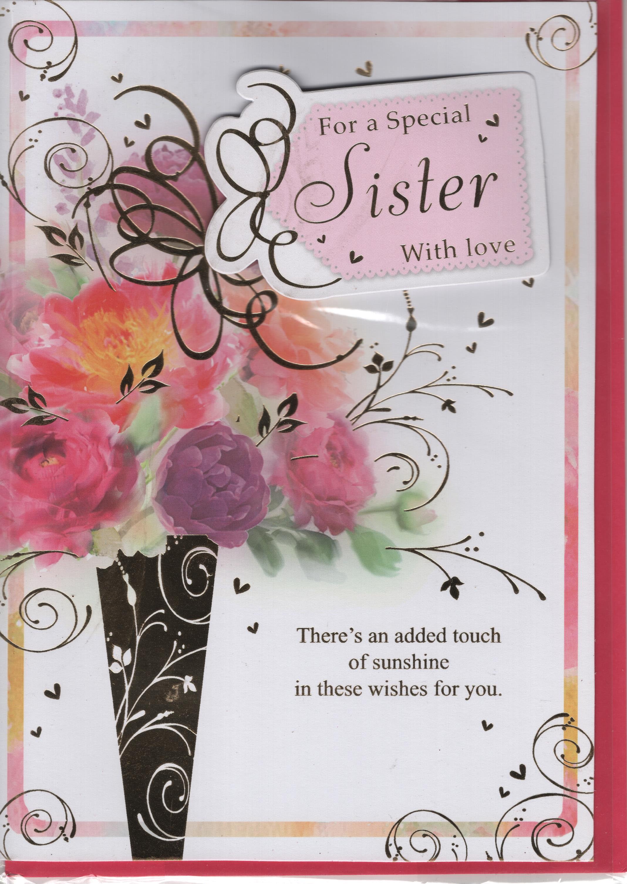 For a Special Sister With Love