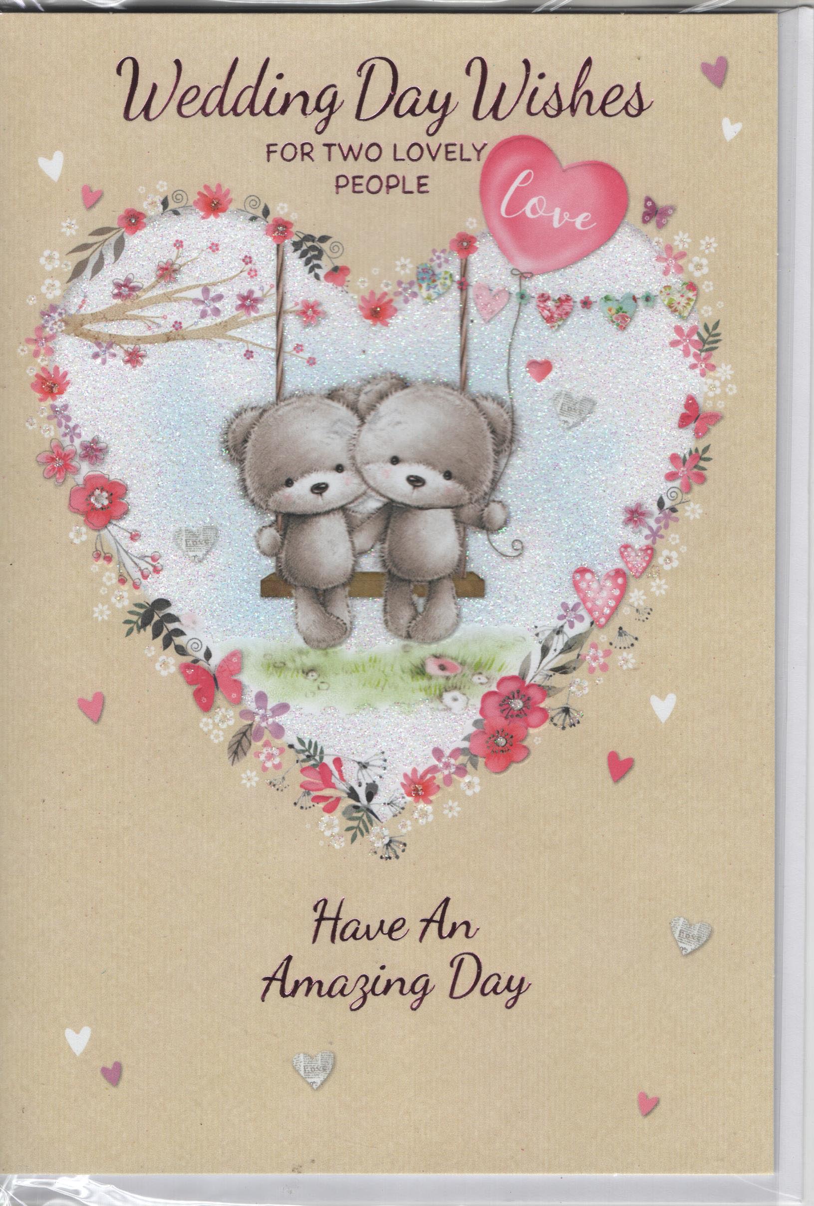 Wedding Day Wishes for two Lovely People Have an Amasing Day