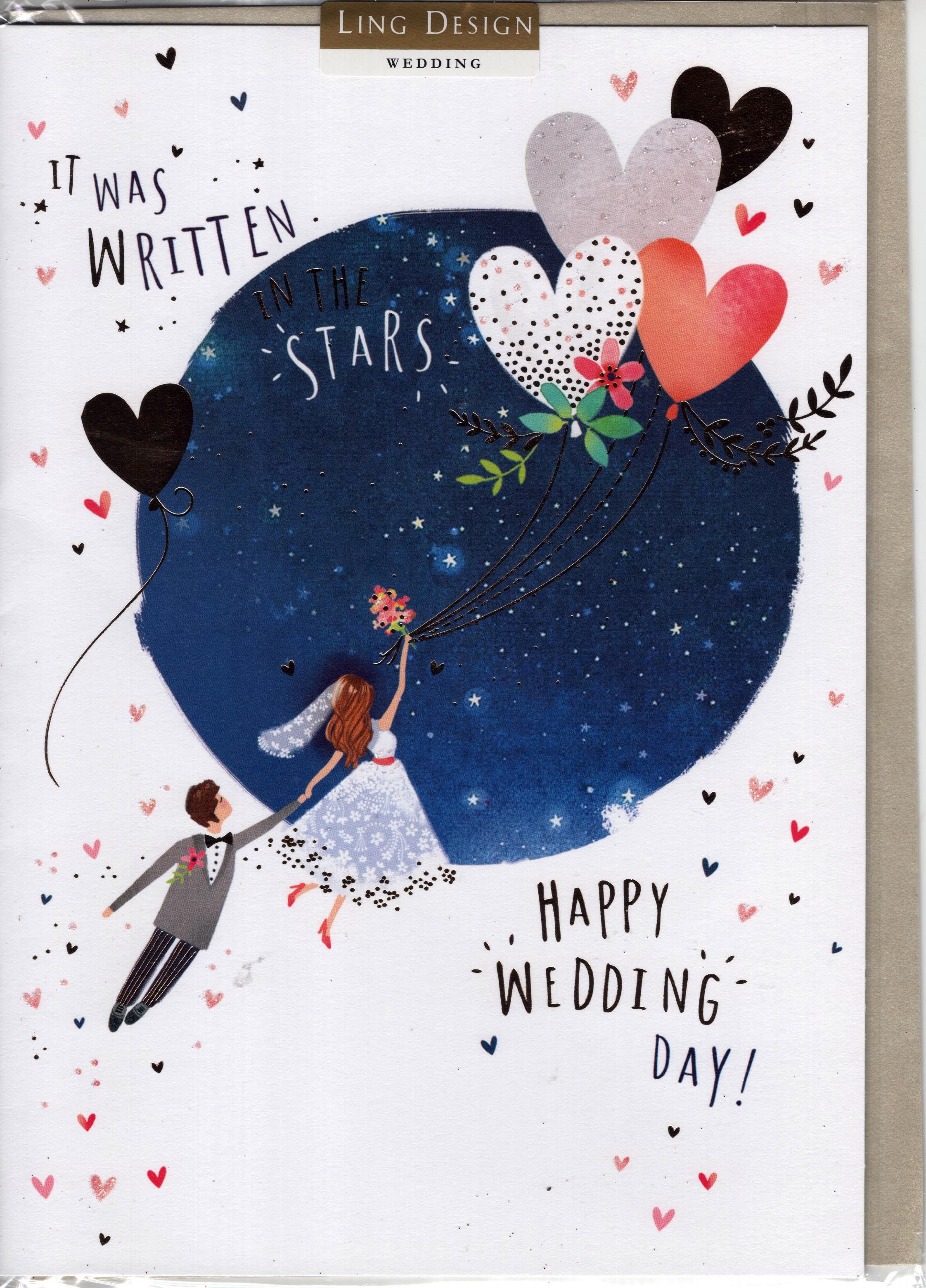 It Was Written in the Stars Happy Wedding Day