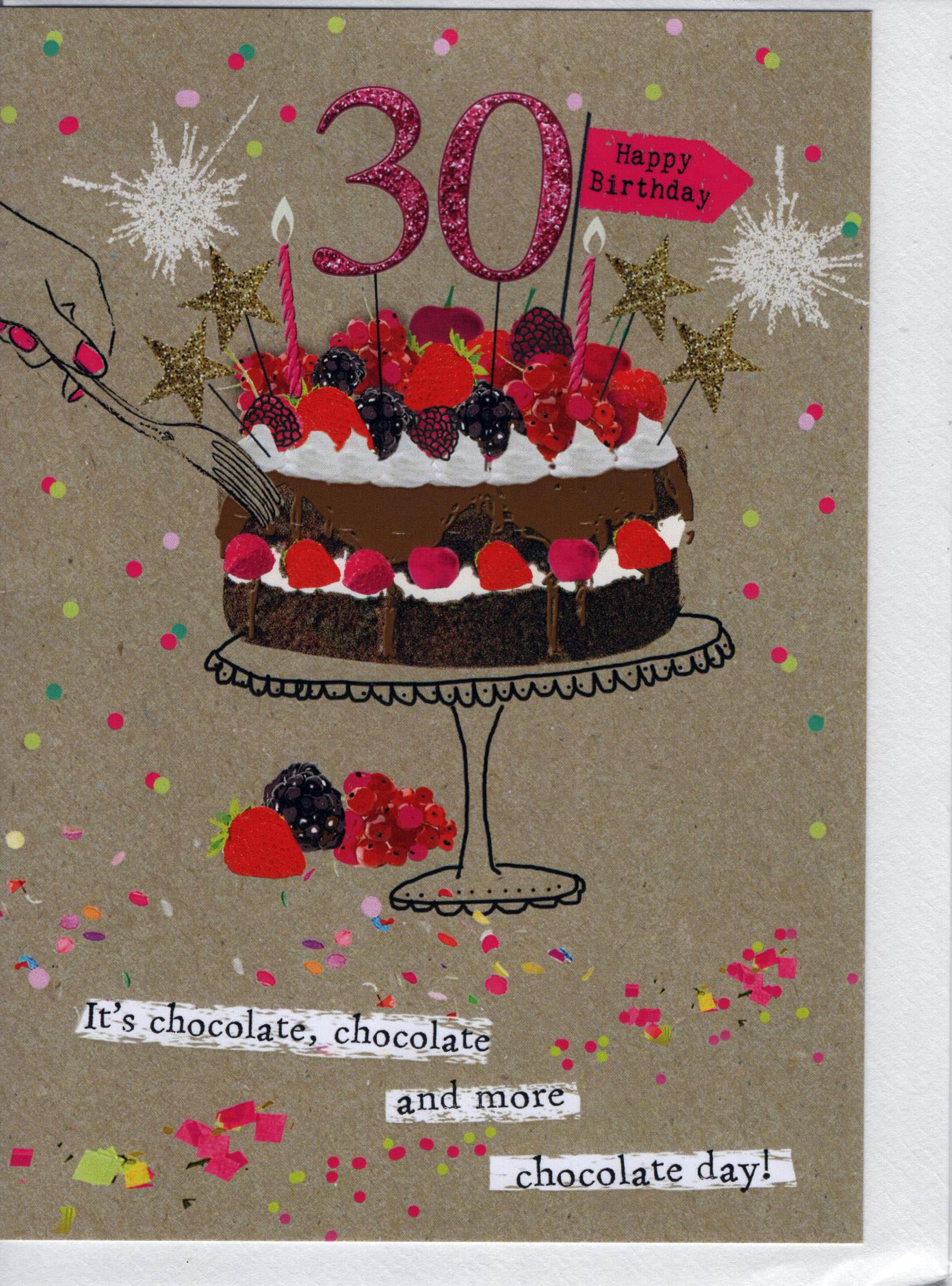 30 Happy Birthday it's Chocolate, Chocolate and more Chocolate Day!