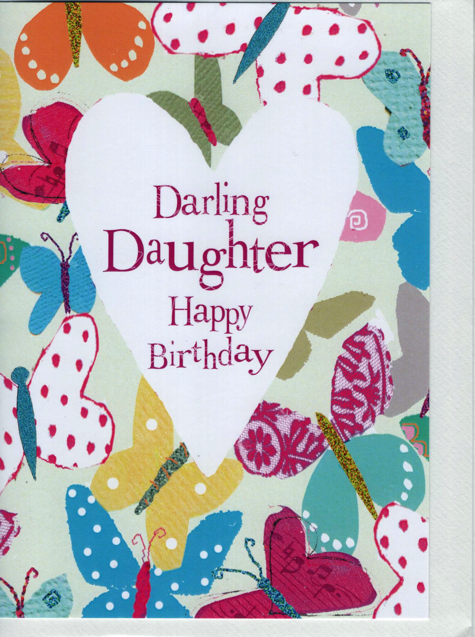 Darling Daughter Happy Birthday
