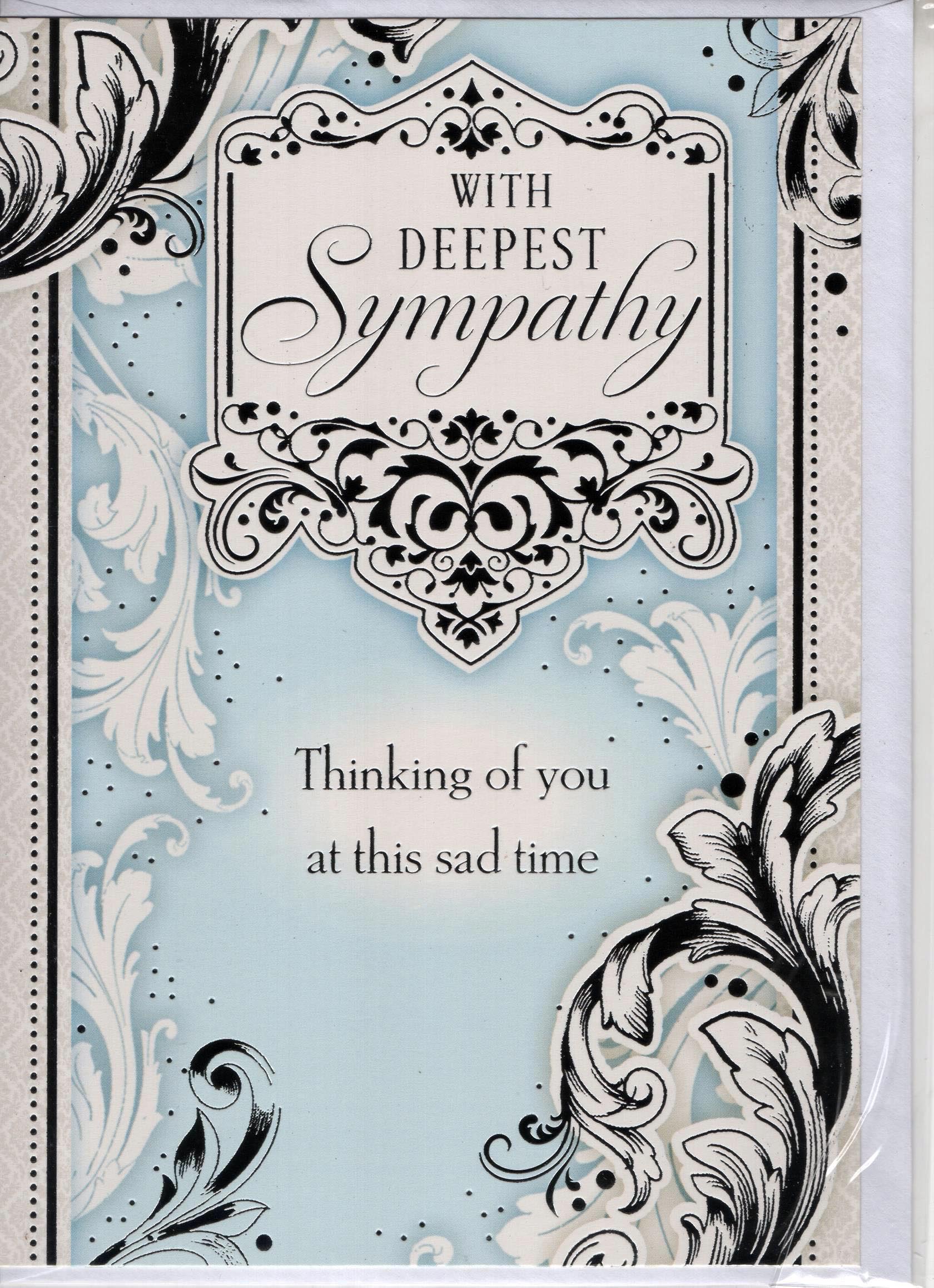 With Deepest Sympathy Thinking of You