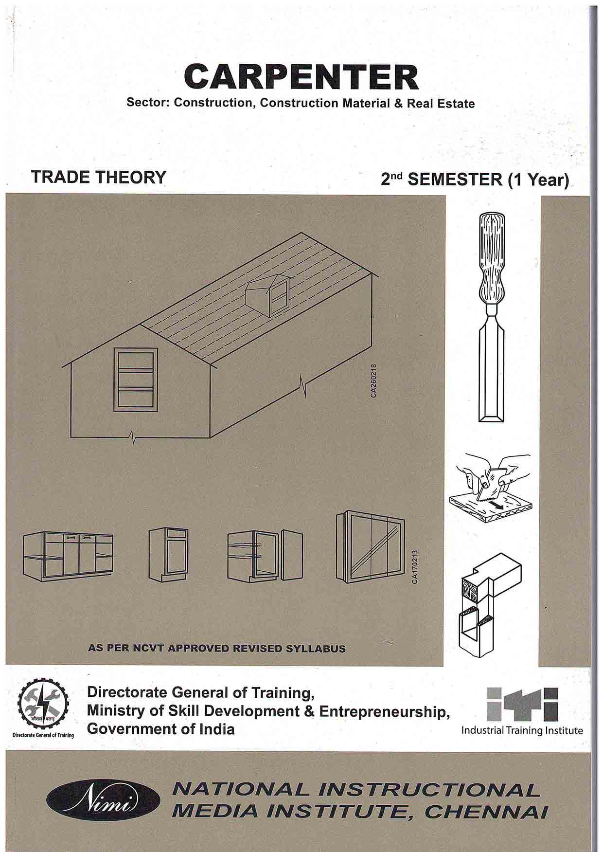 Carpenter (Construction, Construction Material & Real Estate) -Trade Theory- 2nd Semester 1 Year