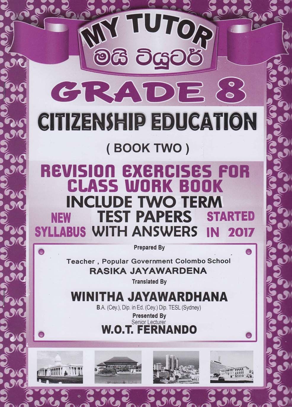 My Tutor Grade - 08 Citizenship Education 