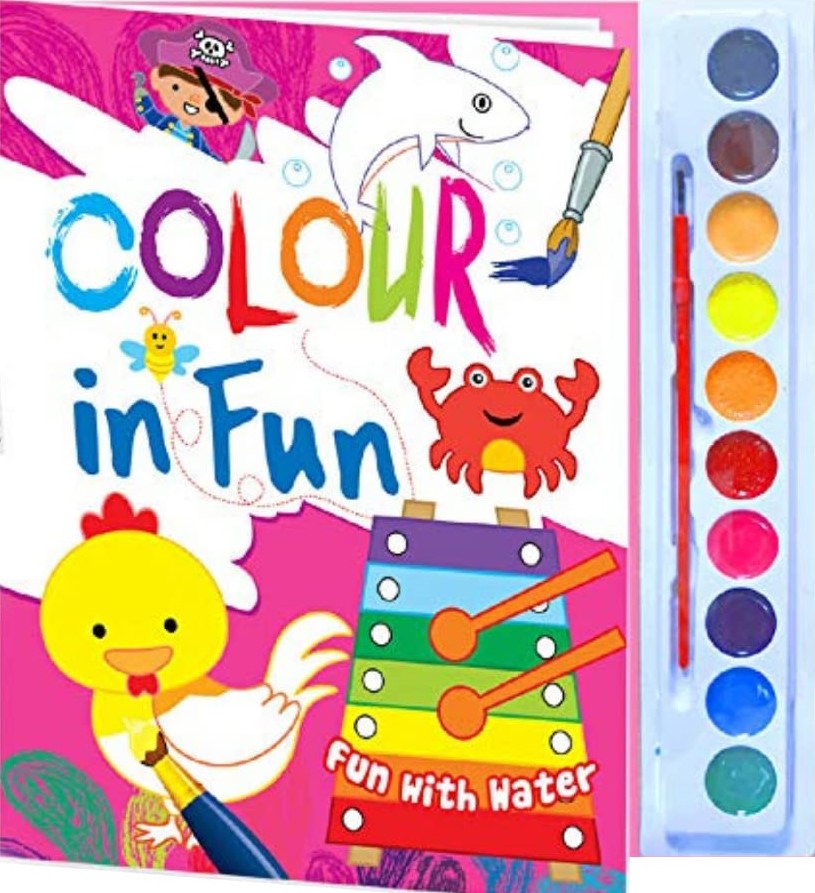 Hello Friend Colour in Fun with Water
