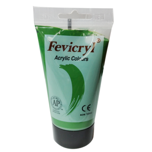 Fevicryl Acrylic Colours Hookers Green 200ml ( AC04 )