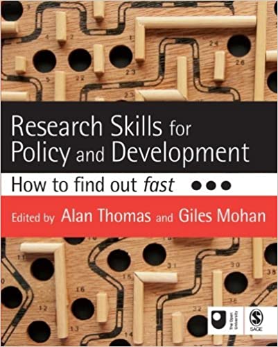 Research Skills for Policy and Development How to find out fast