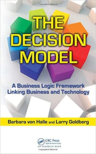 The Decision Model : A Business Logic Framework Linking Business and Technology
