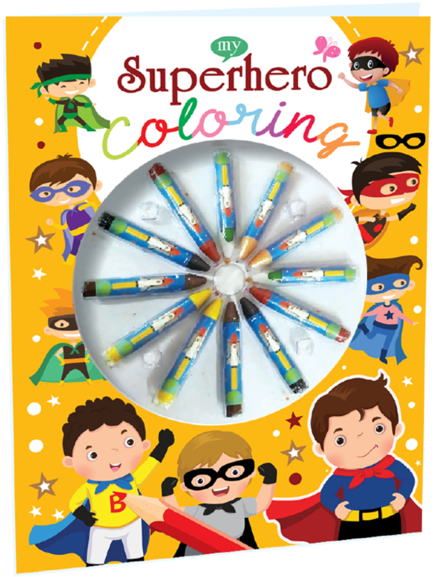 My Superhero Colouring Book