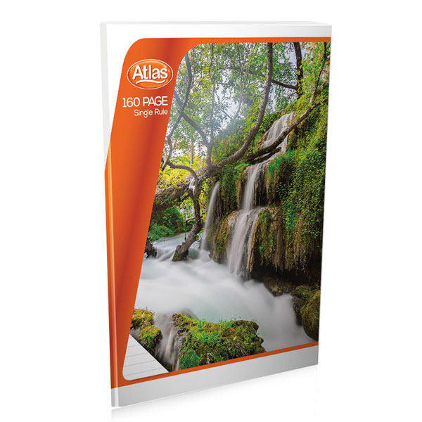 Atlas Single Rule 160 Page EXbook