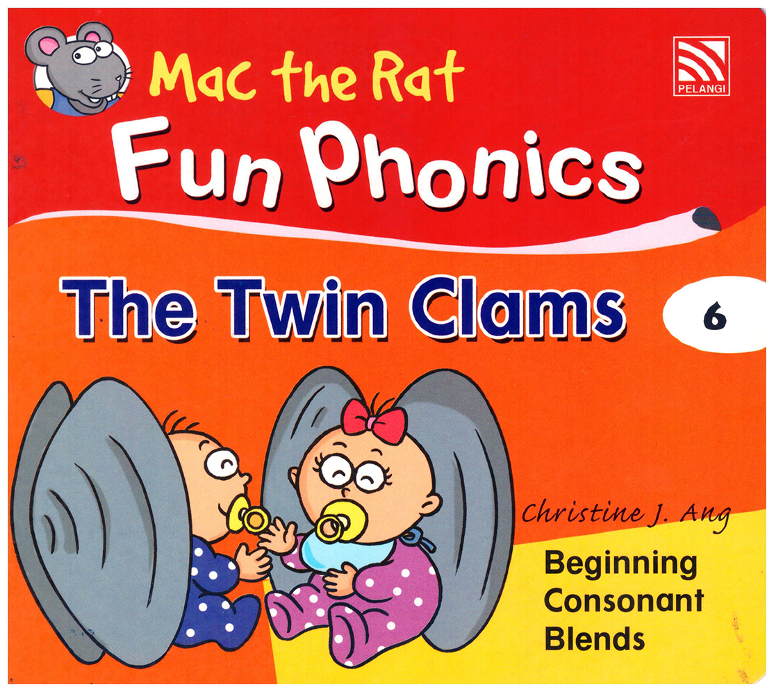 Mac the Rat Fun Phonics 06 The Twin Clams