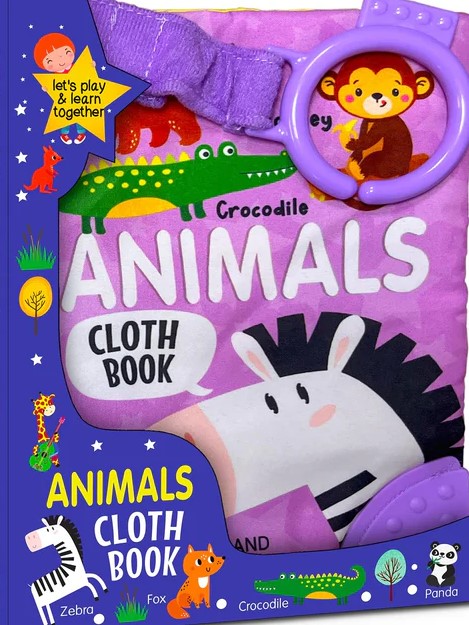 Fun with Animals Cloth Book