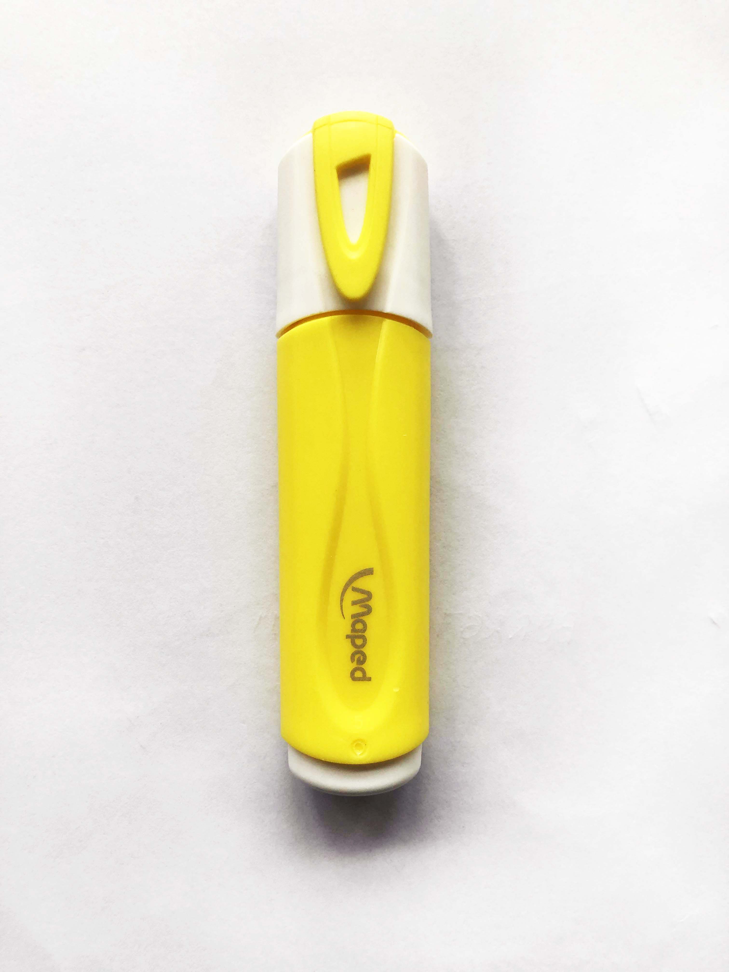 Maped 1.5mm Pastel Colour Highlighter - Yellow