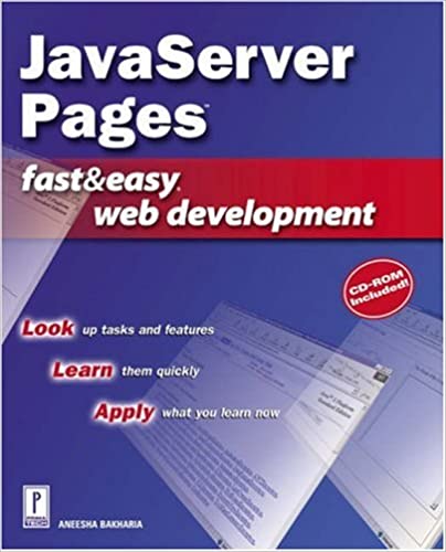 Java Server Pages Fast & Easy Web Development