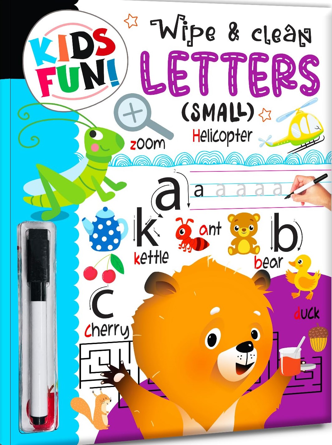 Hello Friend Kids Fun Wipe and Clean Small Letters