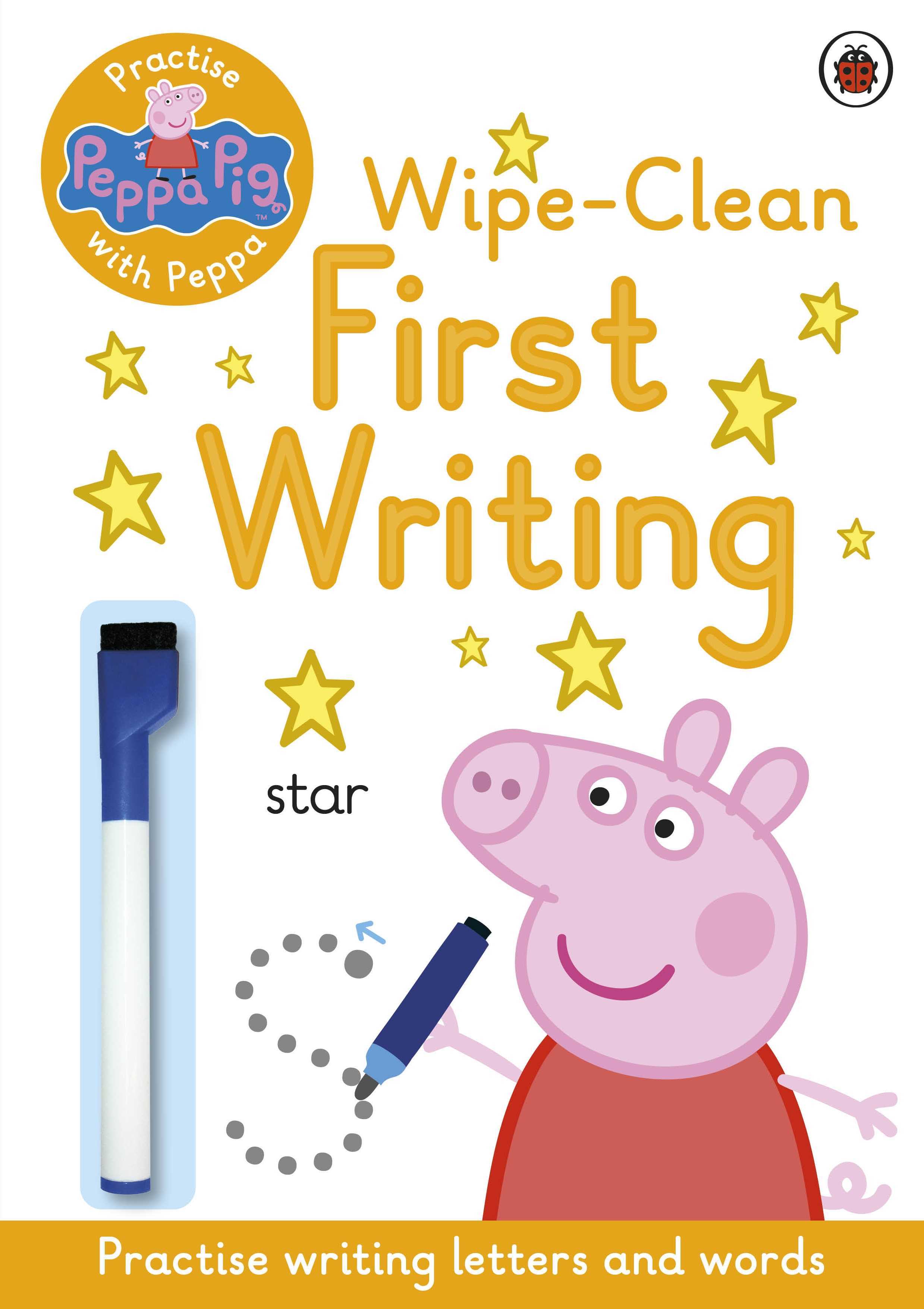 Peppa Pig Practise With Peppa Wipe Clean First Writing