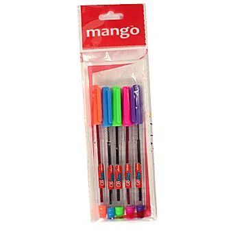 Mango Multi Colour Arrow 5 Pen Pouch 