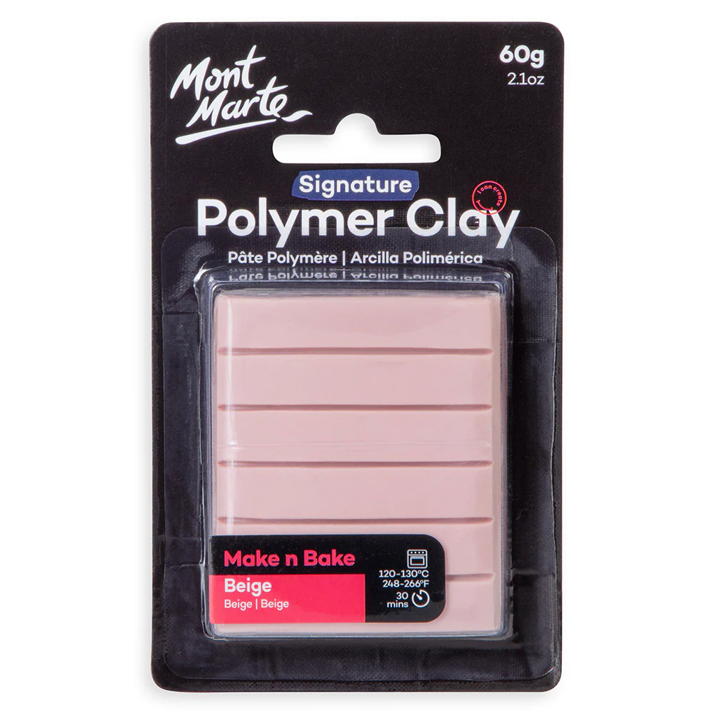Mont Marte Signature Beige Polymer Clay 60g