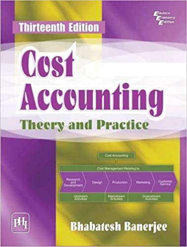 Cost Accounting Theory And Practice