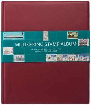WHSmith Multo-Ring Stamp Album