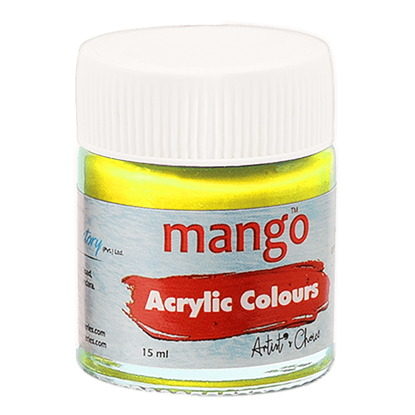 Mango Acrylic Colour- Lemon Yellow